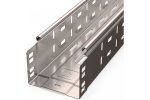 Промрукав PR16.2412 Лоток перфорированный Стандарт INOX (AISI 409) 100х80х3000 (0,7 мм)