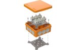 Промрукав 60-0303-FR2.5-12 Коробка огнестойкая для о/п двухкомпонентная 100х100х40