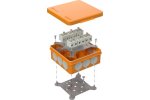 Промрукав 60-0303-FR6.0-12 Коробка огнестойкая для о/п двухкомпонентная 100х100х40