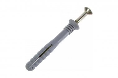 Фотография товара 'Промрукав PR08.10170 Дюбель-гвоздь 8x80 полипропилен потайной'