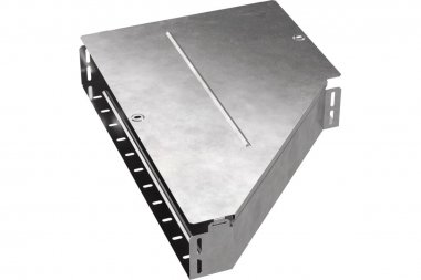 Фотография товара 'Промрукав PR16.0702 Переходник левый с крышкой Стандарт 600х300х100'