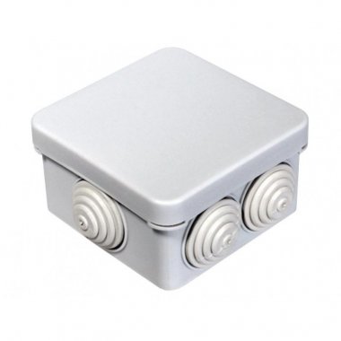 Фотография товара 'Промрукав Коробка распределительная для о/п безгалогенная (HF) атмосферостойкая 70х70х40 40-0205'