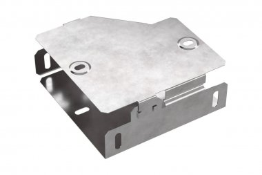 Фотография товара 'Промрукав PR16.0504 Переходник правый с крышкой Стандарт 150х100х50'