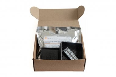 Фотография товара 'Промрукав PR80.0179 Коробка распределительная двухкомпонентная (HF) сечение до 2,5 мм?, 100х100х50'