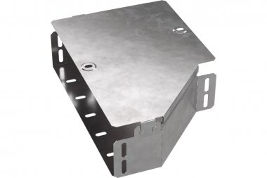 Фотография товара 'Промрукав PR16.0500 Переходник левый с крышкой Стандарт 300х200х80'