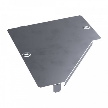 Фотография товара 'Промрукав PR16.5580 Крышка переходника левого Стандарт INOX (AISI 316) 300х150'