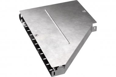 Фотография товара 'Промрукав PR16.0700 Переходник левый с крышкой Стандарт 600х300х50'