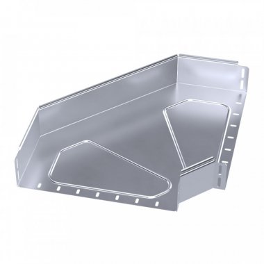 Фотография товара 'Промрукав PR16.3538 Угол горизонтальный 90 градусов Стандарт INOX (AISI 316) 400х100'