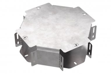 Фотография товара 'Промрукав PR16.0461 Ответвитель Х-образный с крышкой Стандарт 150х100'