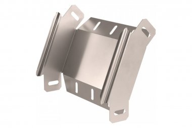 Фотография товара 'Промрукав PR16.2964 Угол вертикальный внешний 45 градусов Стандарт INOX (AISI 409) 200х50'