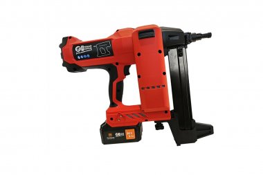 Фотография товара 'Промрукав PR08.17900 Аккумуляторный монтажный гвоздезабивной пистолет 100Дж 20В'