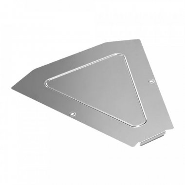 Фотография товара 'Промрукав PR16.3431 Крышка угла горизонтального 45 градусов Стандарт INOX (AISI 304) 500'