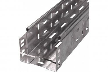 Фотография товара 'Промрукав PR16.0003 Лоток перфорированный Стандарт 100х80х3000 (0,7 мм)'