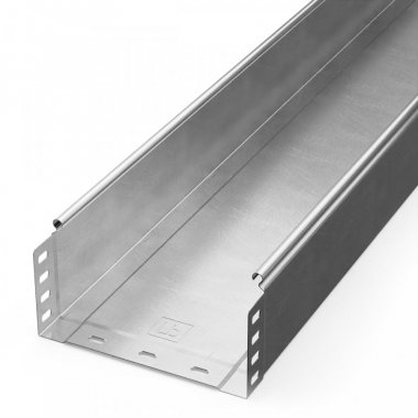 Фотография товара 'Промрукав PR16.2313 Лоток неперфорированный Стандарт INOX (AISI 304) 200х100х3000 (0,8 мм)'