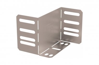 Фотография товара 'Промрукав PR16.6179 Переходник упрощённый горизонтальный Стандарт INOX (AISI 409) на 100 мм'