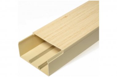 Фотография товара 'Промрукав PR03.0192 Кабель-канал сосна 2-й замок в п/э 100х60 мм'