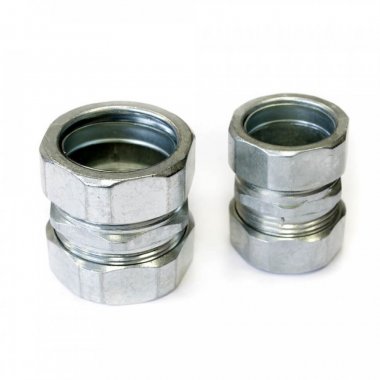 Фотография товара 'Промрукав PR08.23874 Адаптер цанговый (труба-труба) из оцинкованной стали d32мм IP43'