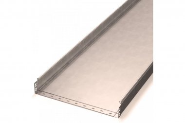 Фотография товара 'Промрукав PR16.2405 Лоток неперфорированный Стандарт INOX (AISI 409) 500х80х3000 (1,0 мм)'