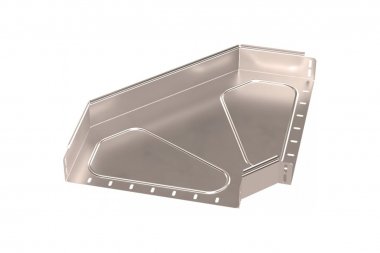 Фотография товара 'Промрукав PR16.3567 Угол горизонтальный 90 градусов Стандарт INOX (AISI 409) 400х80'