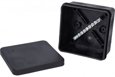 Фотография товара 'Промрукав 60-0210-9005-У Коробка уравнивания потенциалов 80х80х40'