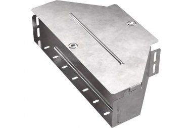 Фотография товара 'Промрукав PR16.0654 Переходник симметричный с крышкой Стандарт 400х200х100'