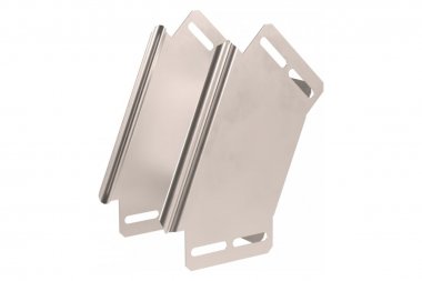 Фотография товара 'Промрукав PR16.2965 Угол вертикальный внешний 45 градусов Стандарт INOX (AISI 409) 200х80'