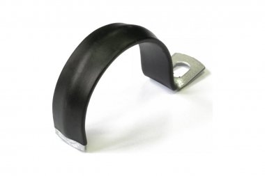 Фотография товара 'Промрукав PR08.6013 Скоба металлическая однолапковая с полимерным покрытием СМО-П'