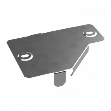 Фотография товара 'Промрукав PR16.5770 Крышка переходника правого Стандарт INOX (AISI 304) 100х50'