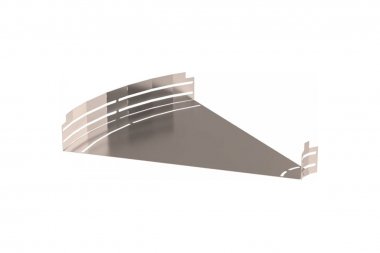 Фотография товара 'Промрукав PR16.3663 Угол горизонтальный изменяемый 0-45 градусов Стандарт INOX (AISI 409) 600х80'