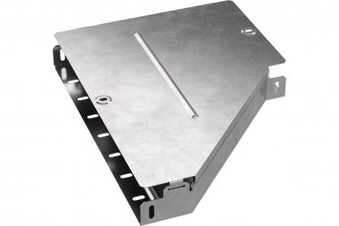 Фотография товара 'Промрукав PR16.0682 Переходник левый с крышкой Стандарт 400х200х50'