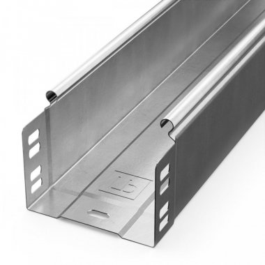 Фотография товара 'Промрукав PR16.2310 Лоток неперфорированный Стандарт INOX (AISI 304) 150х100х3000 (0,8 мм)'