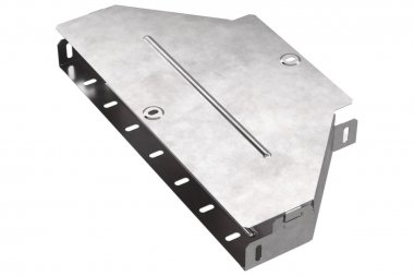 Фотография товара 'Промрукав PR16.0652 Переходник симметричный с крышкой Стандарт 400х200х50'