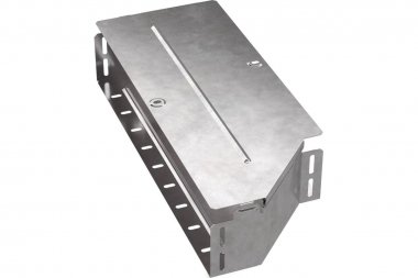 Фотография товара 'Промрукав PR16.0699 Переходник левый с крышкой Стандарт 500х400х100'