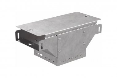 Фотография товара 'Промрукав PR16.0959 Ответвитель Т-образный вертикальный с крышкой Стандарт 150х50'