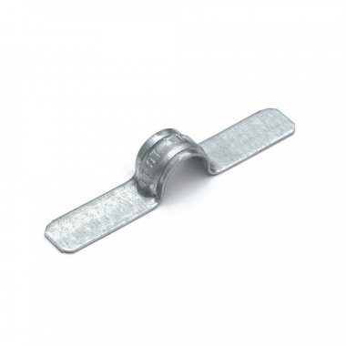 Фотография товара 'Промрукав PR13.1980 Скоба металлическая двухлапковая СМД d10-11 мм'