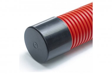 Фотография товара 'Промрукав PR08.3096 Заглушка для двустенных труб d90 мм'