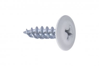 Фотография товара 'Промрукав PR08.9305 Саморез 4,2x16 с прессшайбой, острый, цинк RAL 9003'