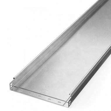 Фотография товара 'Промрукав PR16.2317 Лоток неперфорированный Стандарт INOX (AISI 304) 300х50х3000 (0,8 мм)'