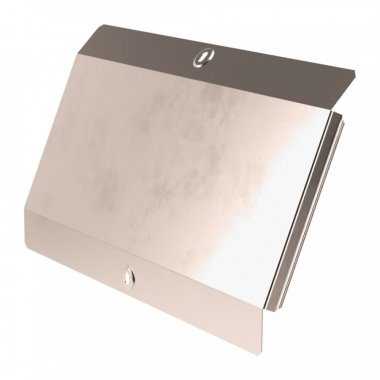 Фотография товара 'Промрукав PR16.3074 Крышка угла вертикального внешнего 90 градусов Стандарт INOX (AISI 409)'