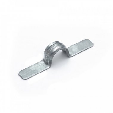 Фотография товара 'Промрукав PR13.1985 Скоба металлическая двухлапковая СМД d14-15 мм'