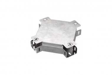 Фотография товара 'Промрукав PR16.0573 Ответвитель Х-образный с крышкой Стандарт 50х50'