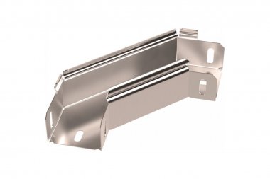 Фотография товара 'Промрукав PR16.3553 Угол горизонтальный 90 градусов Стандарт INOX (AISI 409) 50х50'