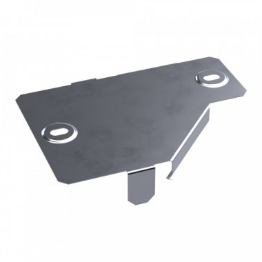 Фотография товара 'Промрукав PR16.5575 Крышка переходника левого Стандарт INOX (AISI 316) 100х50'