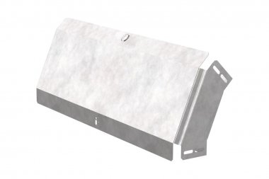 Фотография товара 'Промрукав PR16.0581 Угол вертикальный внешний 45 градусов с крышкой Стандарт 600х80'