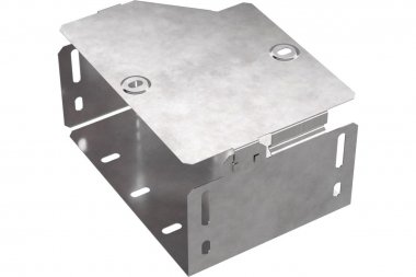 Фотография товара 'Промрукав PR16.0512 Переходник правый с крышкой Стандарт 200х150х100'