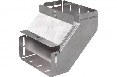 Фотография товара 'Промрукав PR16.0446 Угол вертикальный внутренний 90 градусов с крышкой Стандарт 200х100'