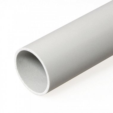 Фотография товара 'Промрукав Труба жесткая ПВХ 2-х метровая легкая атмосферостойкая d20 PR.02420'