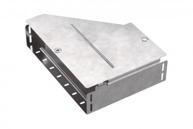 Фотография товара 'Промрукав PR16.0714 Переходник правый с крышкой Стандарт 400х200х100'