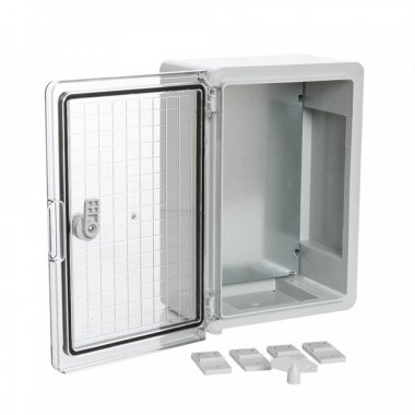 Фотография товара 'Промрукав PR08.26493 Корпус пластиковый с монтажной панелью ЩМП IP65 500х400х175'