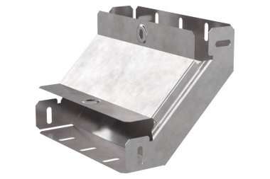 Фотография товара 'Промрукав PR16.0530 Угол вертикальный внутренний 90 градусов с крышкой Стандарт 200х50'